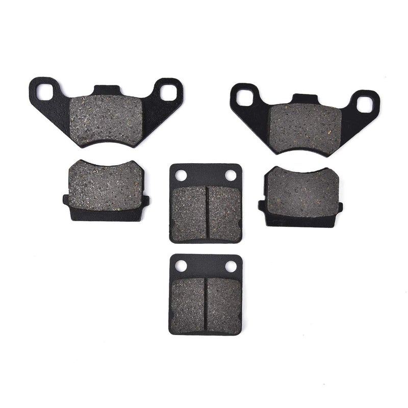 MTATCN Front and Rear Disc Brake Pads Set Compatible with XRS XRX Blazer 150 150cc Go Kart Buggy - Image 1